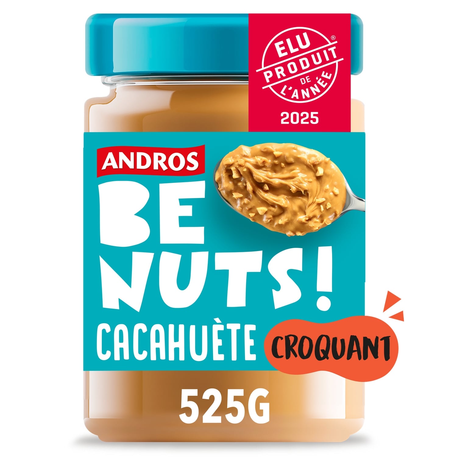 Pâte à Tartiner Cacahuète Croquant ANDROS BE NUTS 