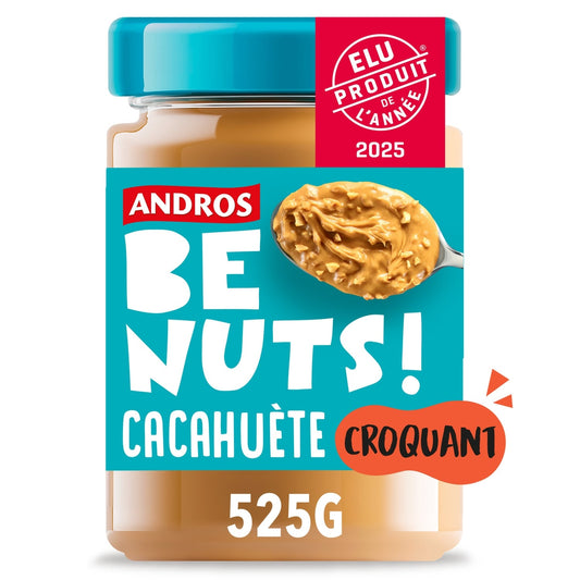 Pâte à Tartiner Cacahuète Croquant ANDROS BE NUTS 