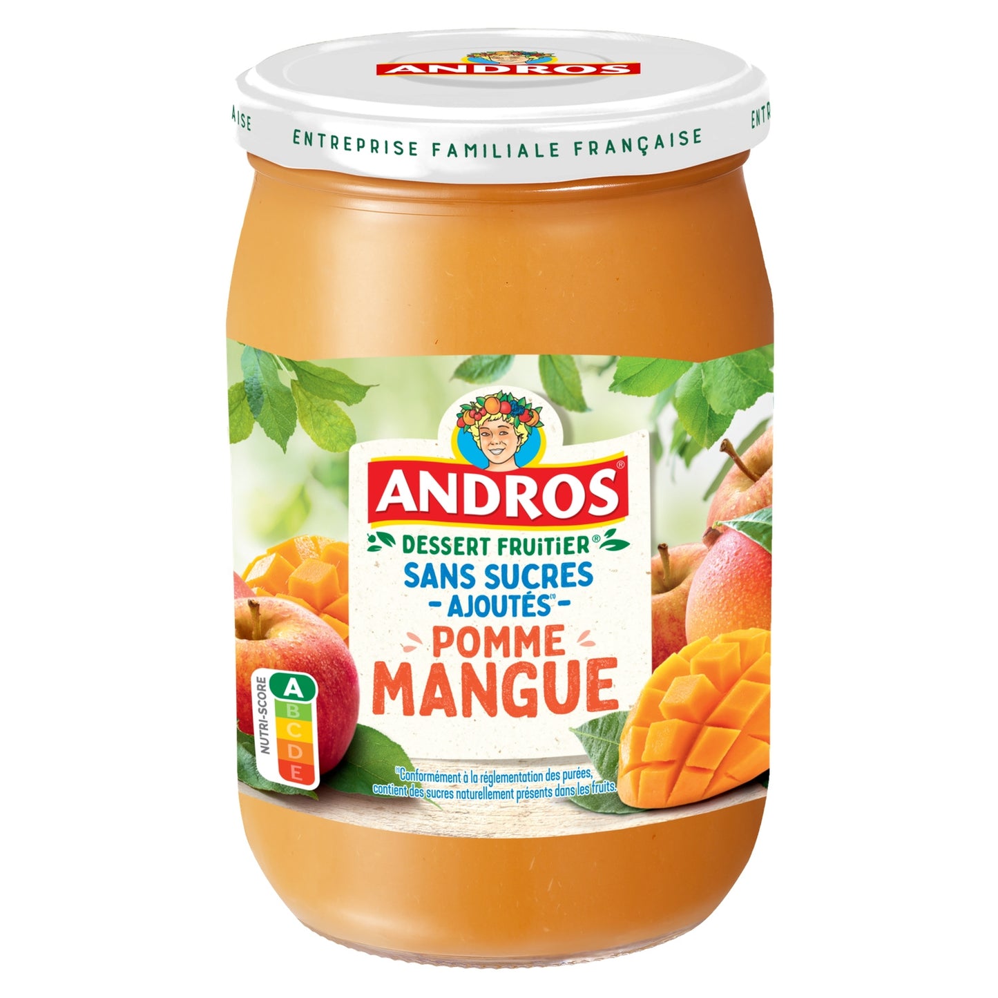 Compotes Pomme Mangue ANDROS 