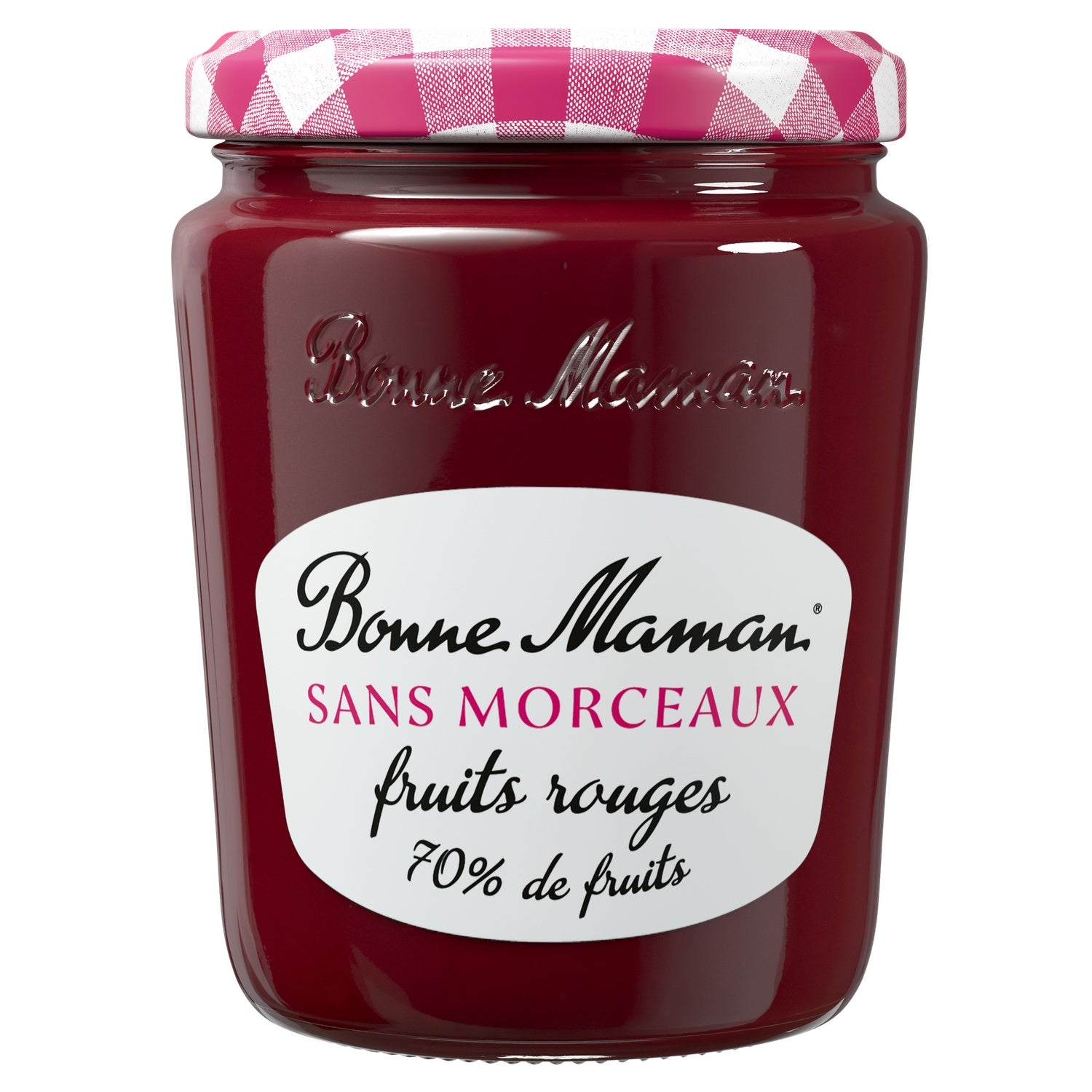 Confiture Sans Morceaux Fruits Rouges BONNE MAMAN 