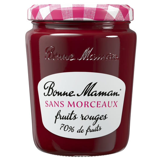 Confiture Sans Morceaux Fruits Rouges BONNE MAMAN 