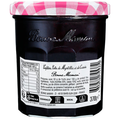 BONNE MAMAN Blueberry and Blackcurrant Jam