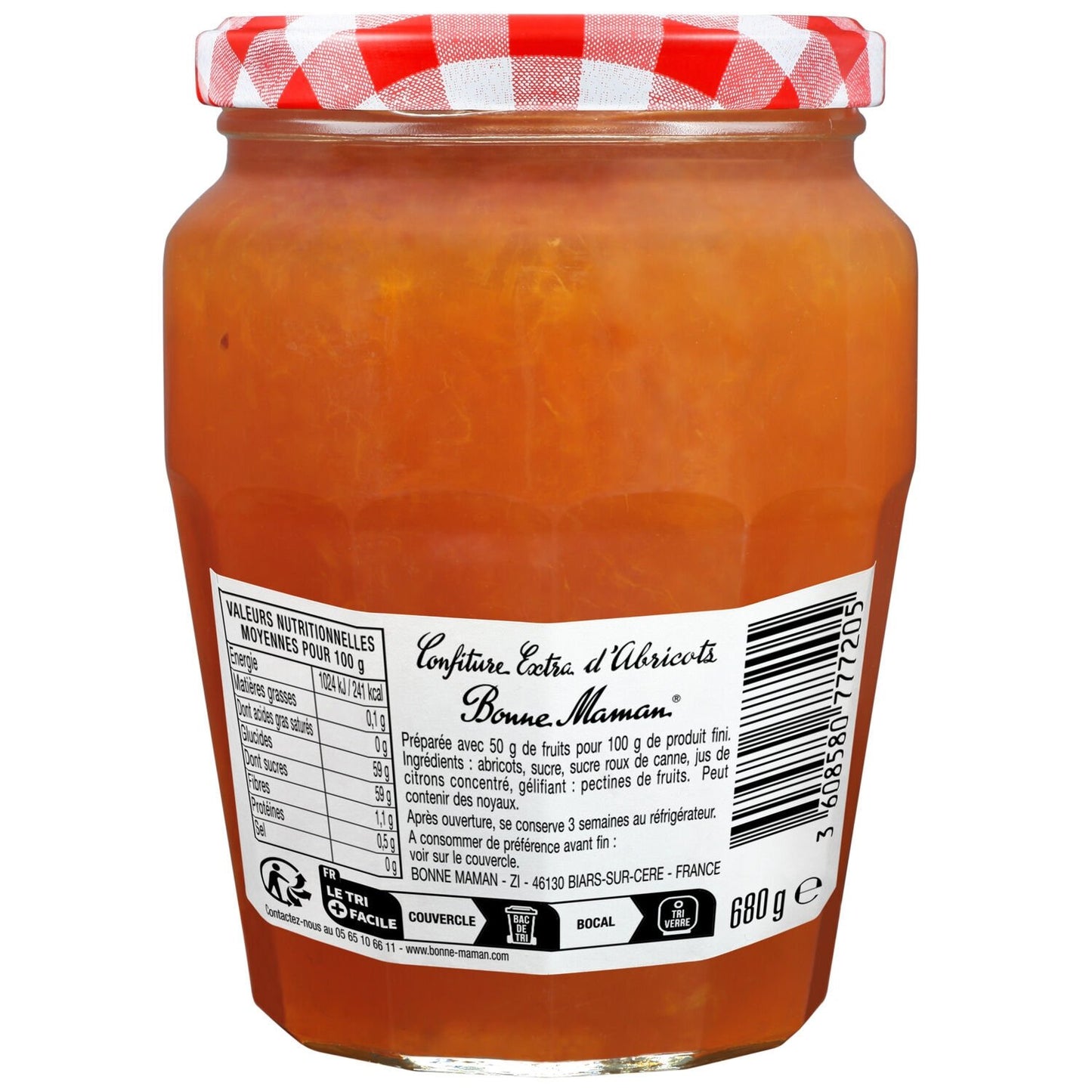 BONNE MAMAN Apricot Jam