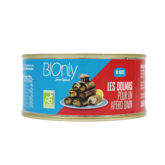 Feuilles de Vignes Farcies au Riz Bio BIONLY