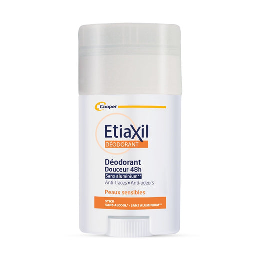 Déodorant Stick Femme Peau Sensible Efficacité 48h Sans Aluminium Agrumes ETIAXIL le stick