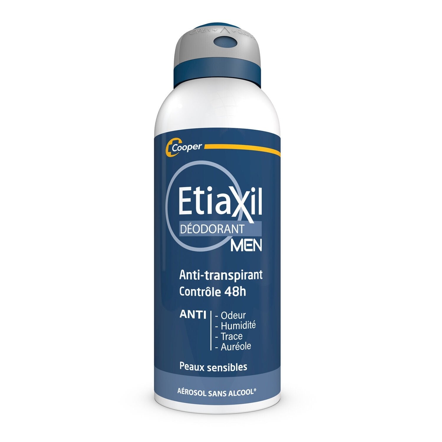 Déodorant Homme Anti-Transpirant Contrôle 48h ETIAXIL le déodorant de 150mL