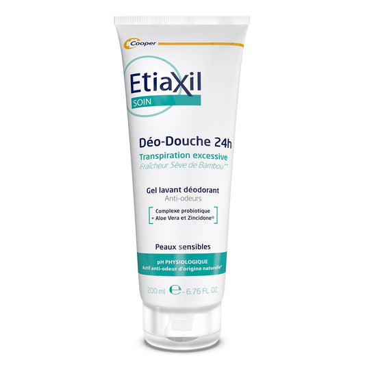 Shower Gel Body Deodorant Anti-Perspirant Anti-Odor Freshness Bamboo Sap ETIAXIL