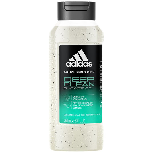 Gel Douche Homme Corps Fraîcheur Nettoyage Profond Deep Clean ADIDAS le flacon de 250mL