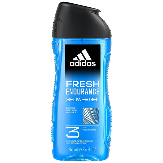 Gel Douche Corps Cheveux Visage Homme Fresh Endurance ADIDAS le flacon de 250mL