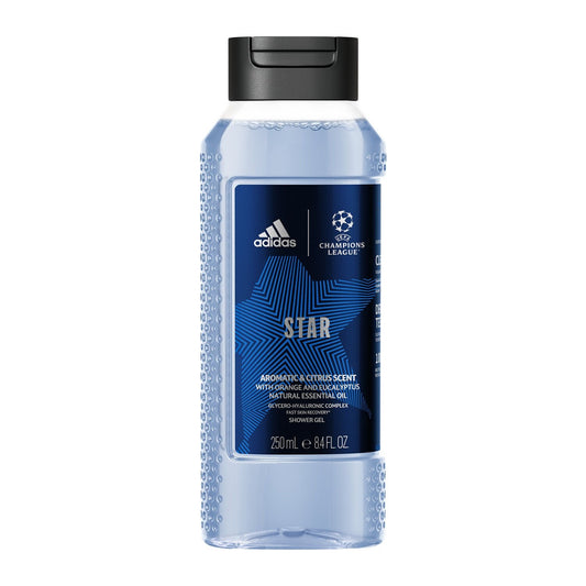 ADIDAS Uefa Star Edition Shower Gel with Orange and Eucalyptus Essential Oils