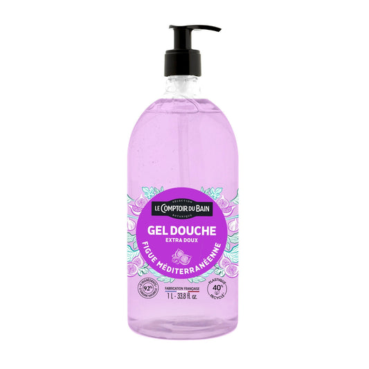 Extra Gentle Shower Gel for Face and Body Sensitive Skin with Mediterranean Fig LE COMPTOIR DU BAIN
