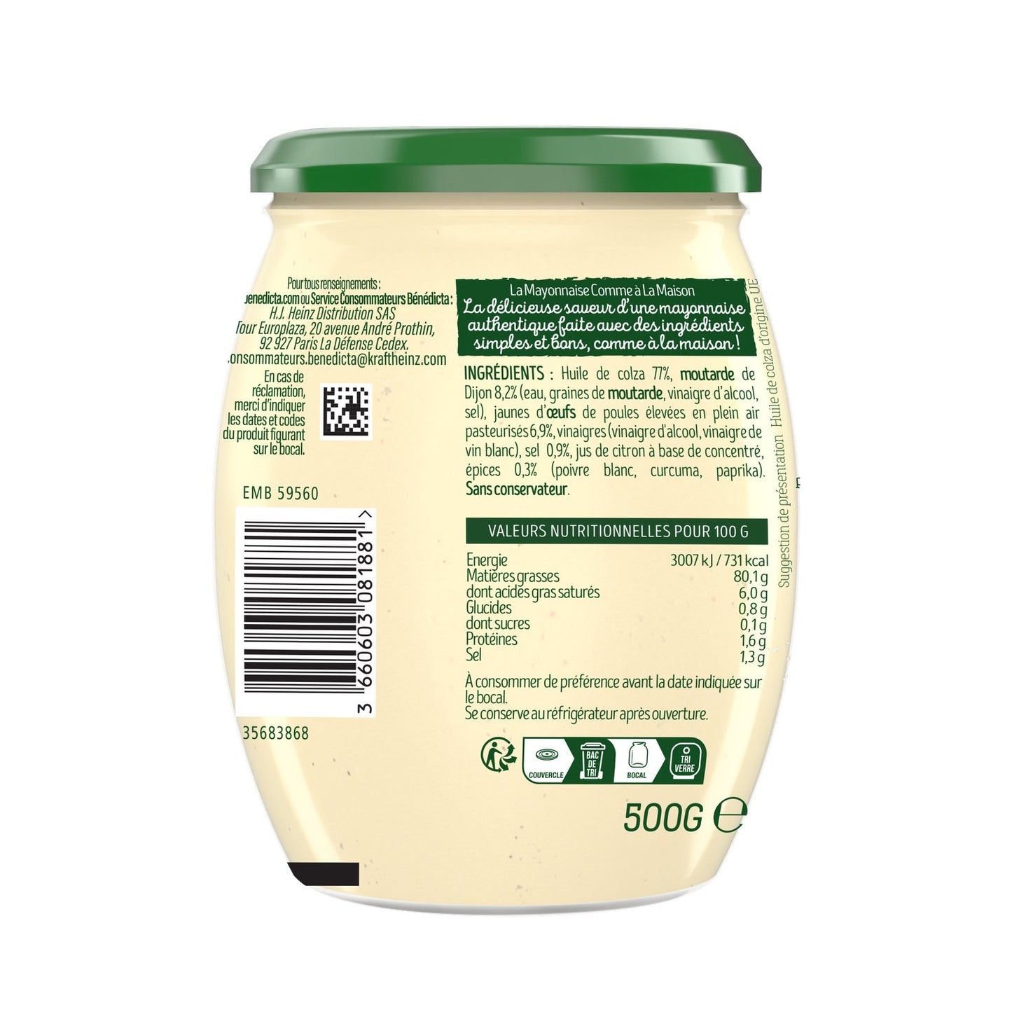 Mayonnaise Sauce Like at Home BENEDICTA