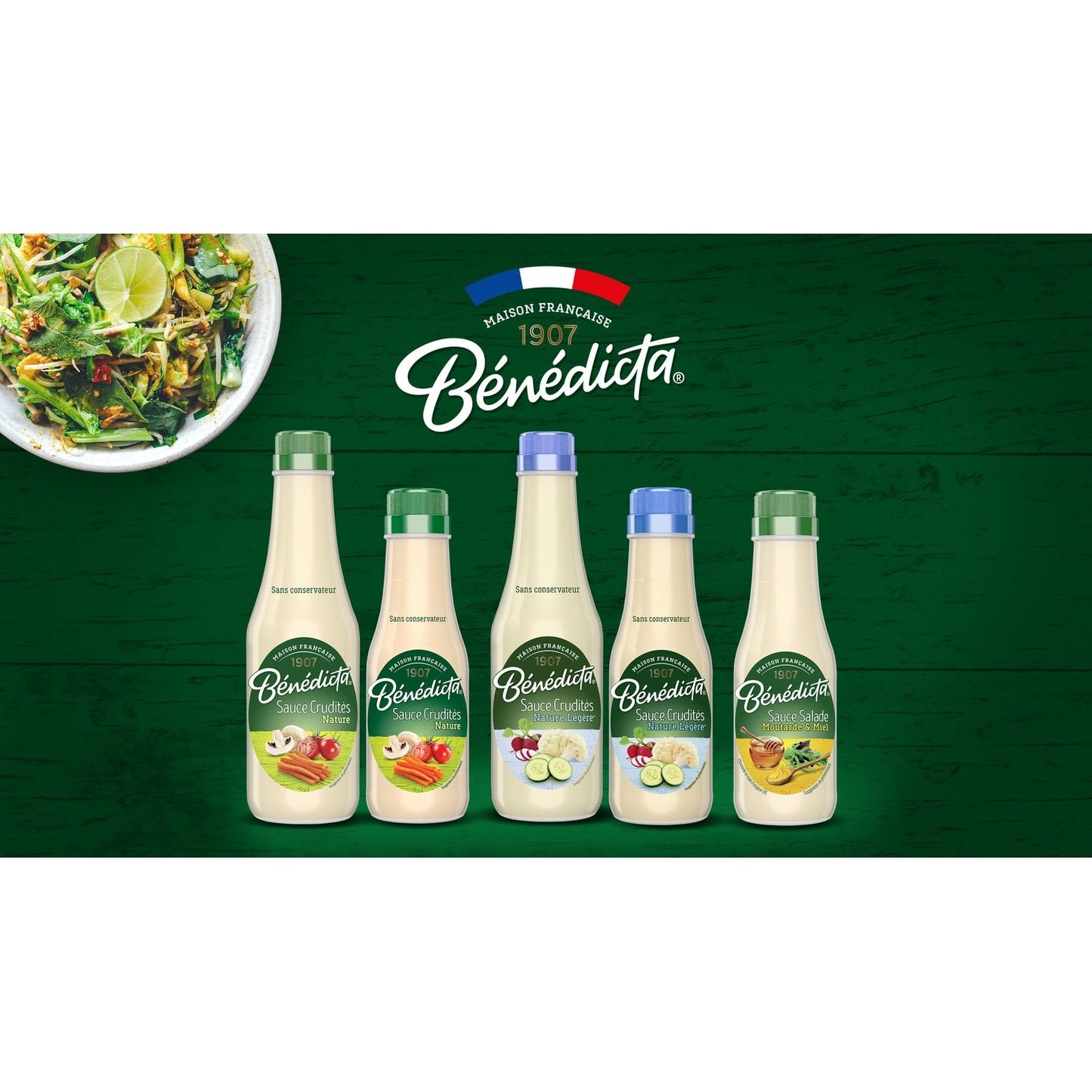 BENEDICTA Natural Crudités Sauce