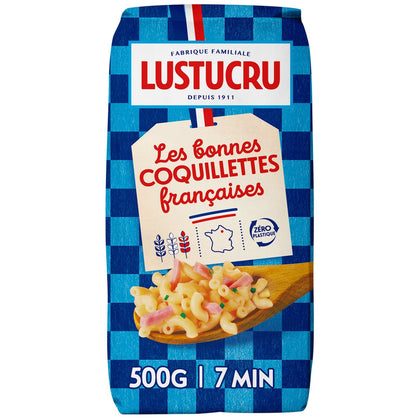 Pâtes coquillettes LUSTUCRU