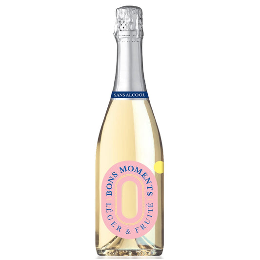 Boisson à Base de Vin Désalcoolisé Léger et Fruité BONS MOMENTS 