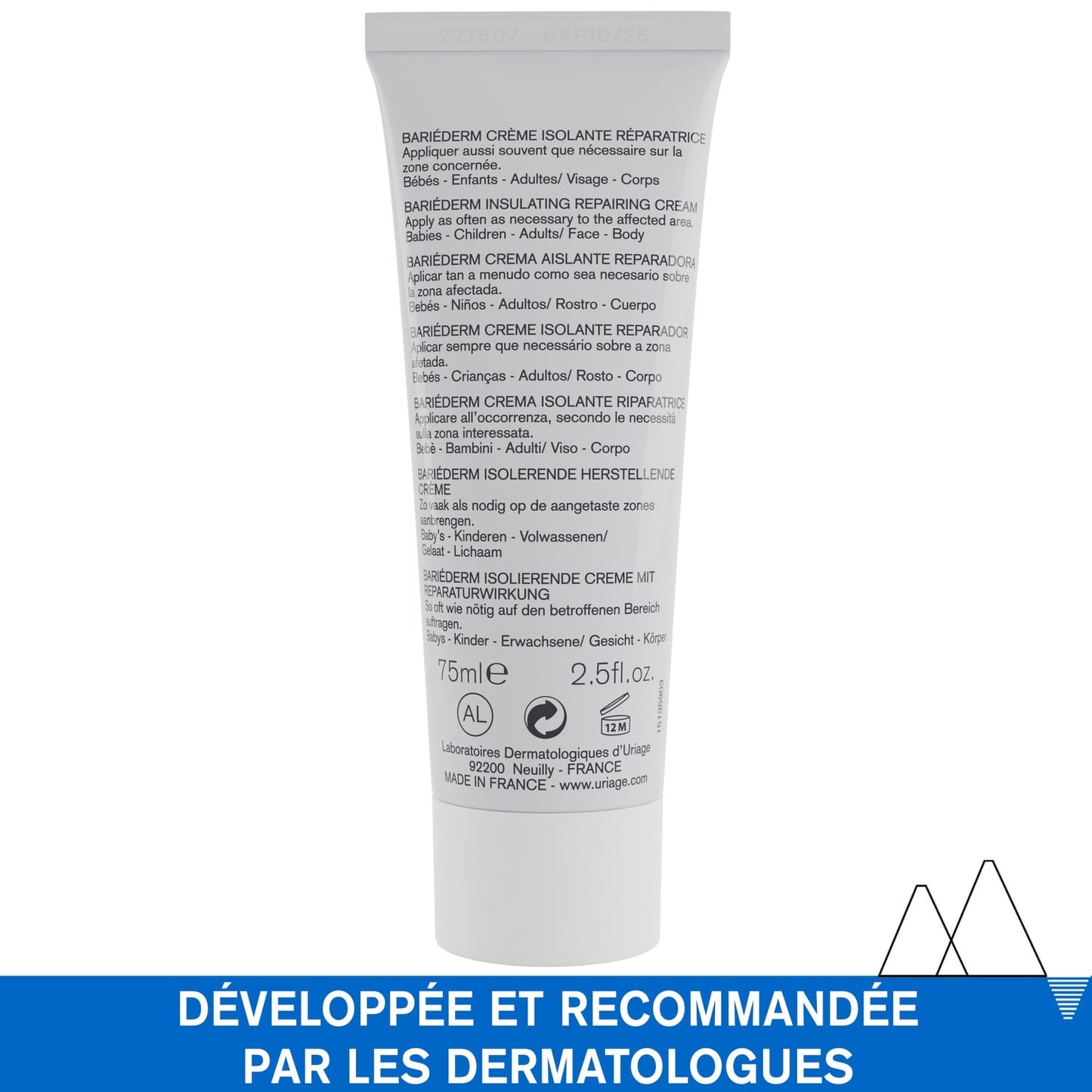 Crème Bariéderm Isolante et Réparatrice Visage et Corps URIAGE 