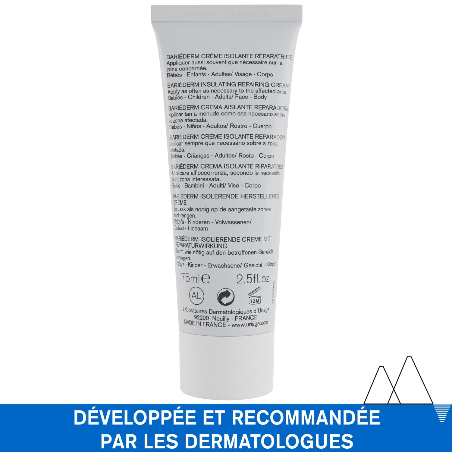 Crème Bariéderm Isolante et Réparatrice Visage et Corps URIAGE 