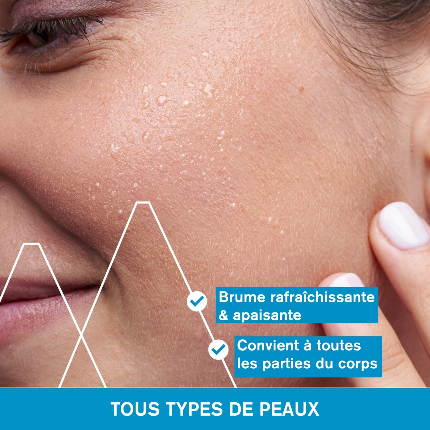 Eau thermale Visage Peau Sensible Hypoallergénique URIAGE 