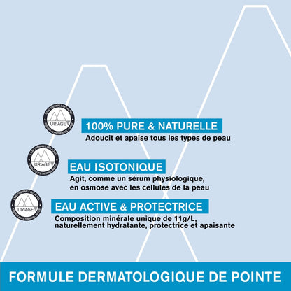 Eau thermale Visage Peau Sensible Hypoallergénique URIAGE 