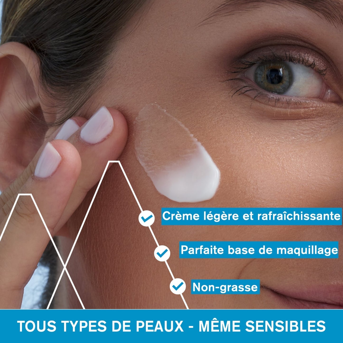 Crème Visage Femme Peau Normale à Mixte Légère Eau Thermale URIAGE 
