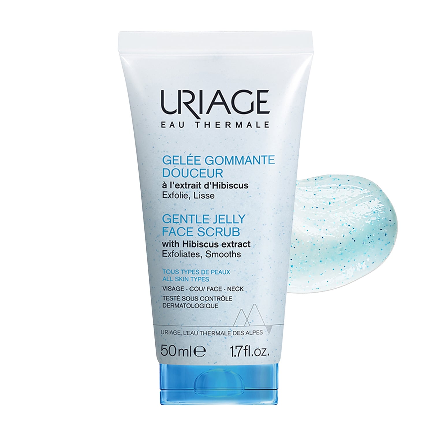 Gelée Visage Peau Normale à Sèche Exfoliant Doux URIAGE 