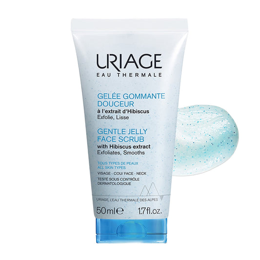 Gelée Visage Peau Normale à Sèche Exfoliant Doux URIAGE 