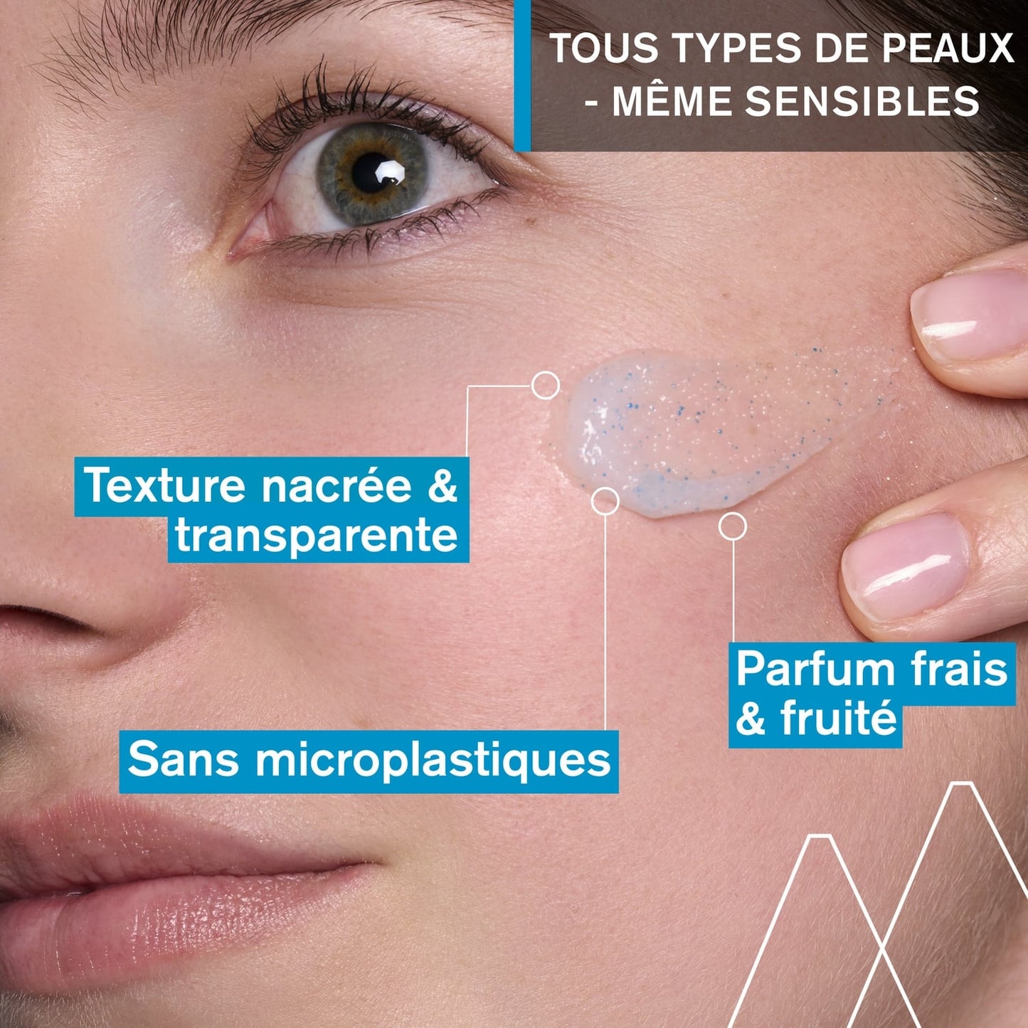 Gelée Visage Peau Normale à Sèche Exfoliant Doux URIAGE 