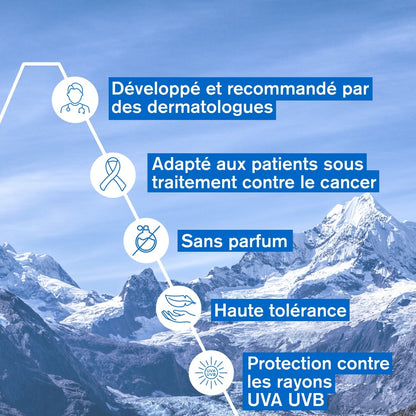Crème Protège Isole Apaise et Assainit Les Peaux Fragilisées Et Irritées Très Haute Protection 50+ Cica-Crème Au Cuivre-Zinc Bariéderm URIAGE 