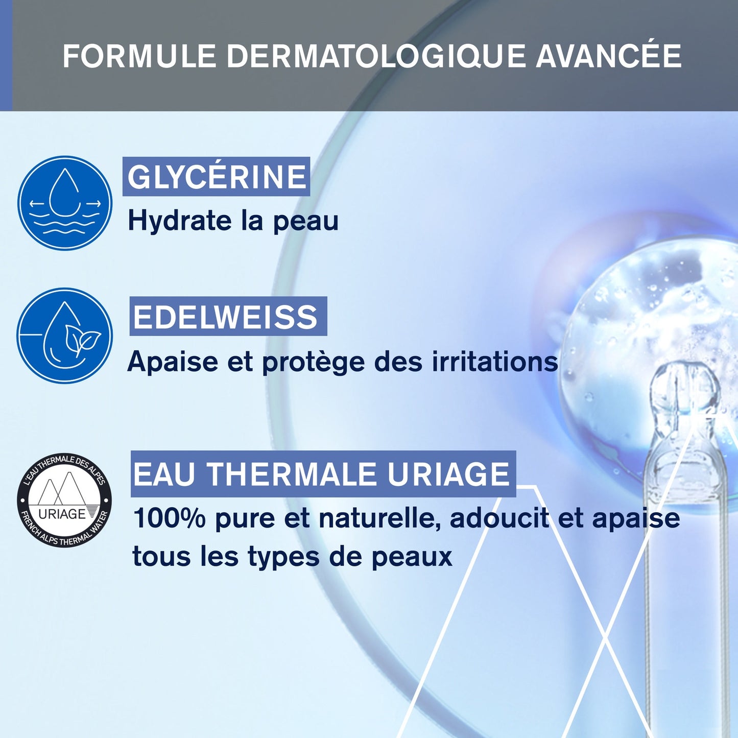 Lingettes bébé à l'Eau Thermale d'Uriage et Edelweiss Bio URIAGE 