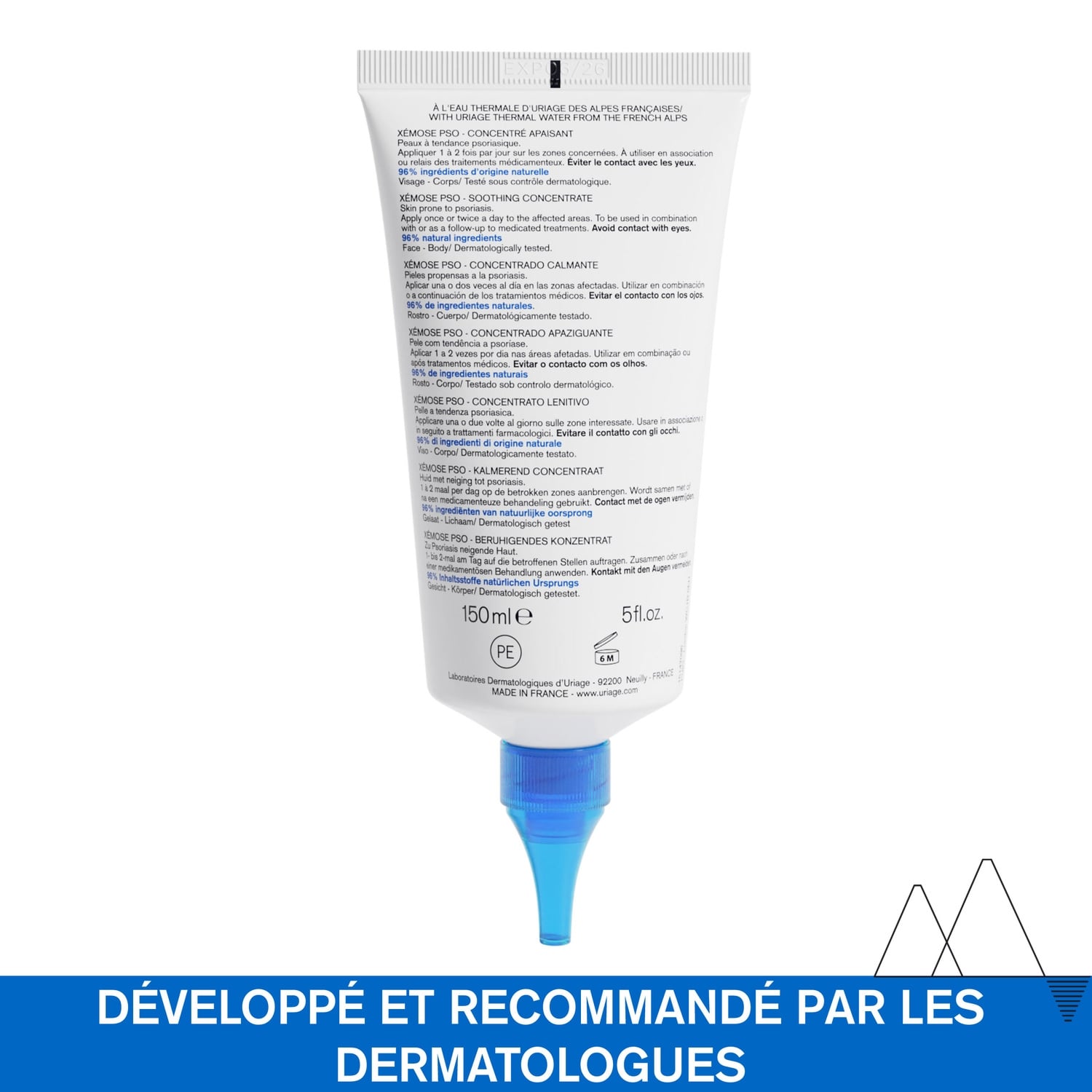 Soin Visage et Corps Anti-démangeaisons Anti-rugosités Xémose URIAGE 