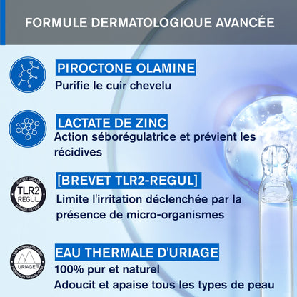 Shampoing Antipelliculaire Ds Hair URIAGE 