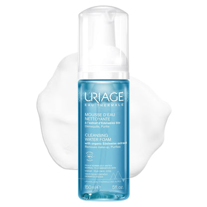 Mousse Visage Toutes Peaux Nettoyante à l'Extrait d'Edelweiss Bio URIAGE 