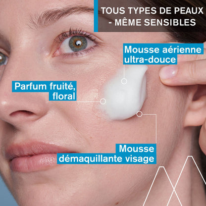Mousse Visage Toutes Peaux Nettoyante à l'Extrait d'Edelweiss Bio URIAGE 