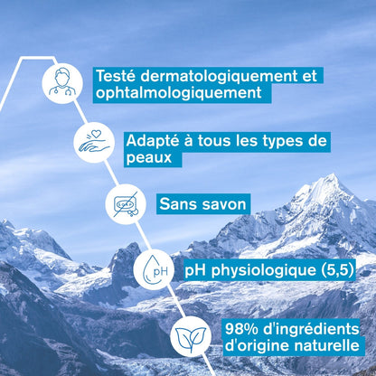 Mousse Visage Toutes Peaux Nettoyante à l'Extrait d'Edelweiss Bio URIAGE 