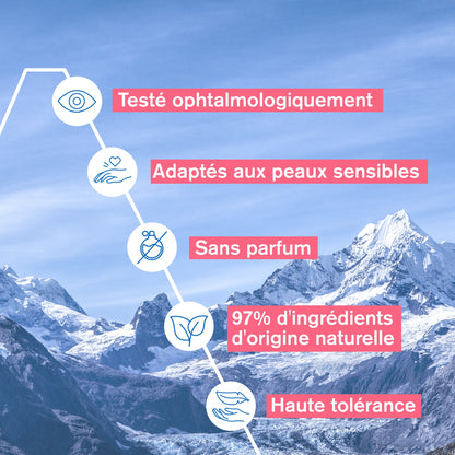 Gel Visage et Yeux Peaux Sensibles Nettoie Apaise et Effet Frais Toléderm Control URIAGE