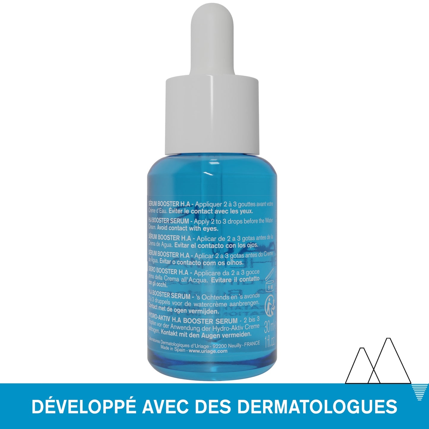 Feuchtigkeitsspendendes Gesichtsserum gegen Durst für alle Hauttypen, auch für empfindliche Haut, URIAGE Booster