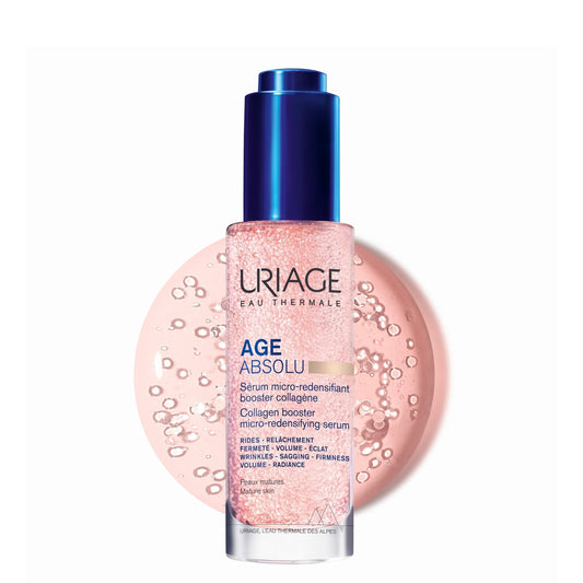Sérum Visage Femme Anti-Âge Booster Collagène Age Absolu URIAGE le flacon de 30mL