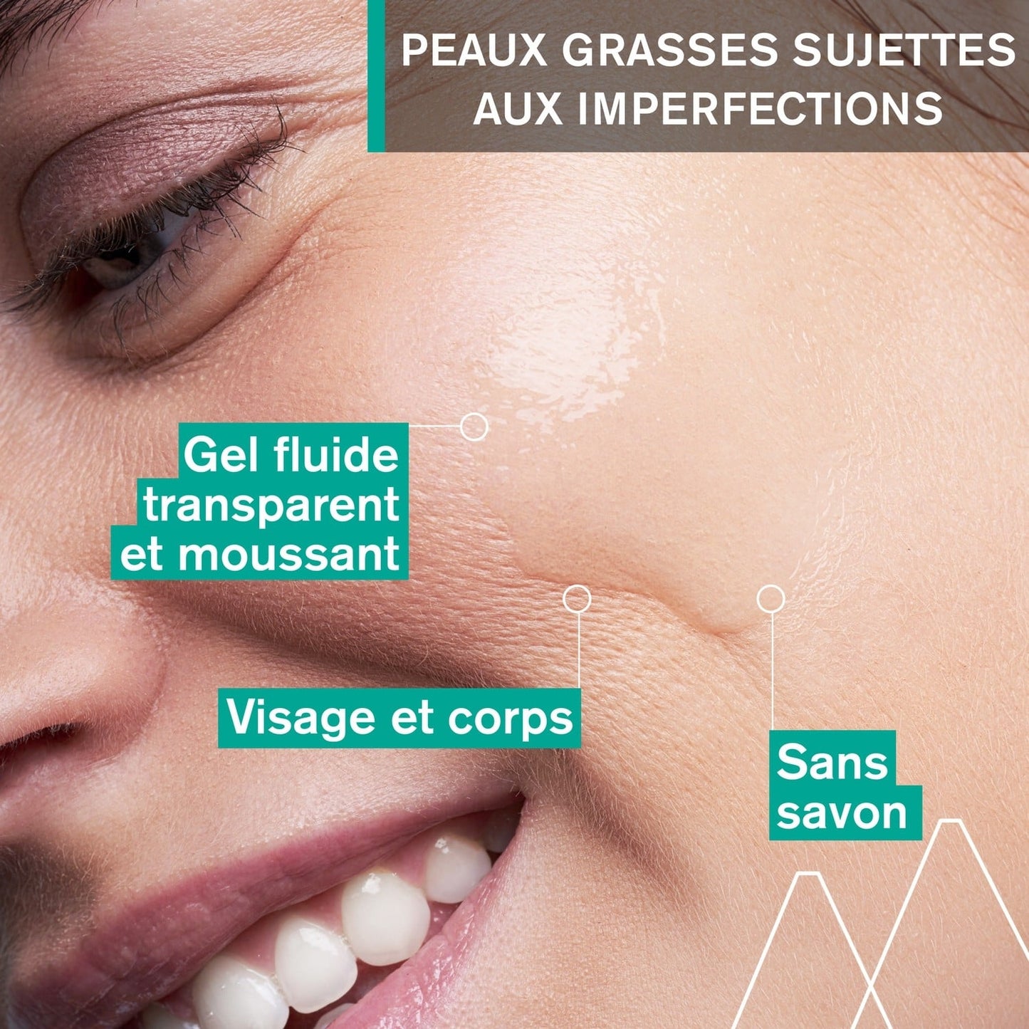 Gel Visage Anti Imperfections Peaux Grasses à Tendance Acnéique Purifiant et Matifiant Hyseac URIAGE 