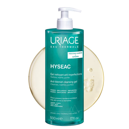 Gel Visage Peaux Grasses à Tendance Acnéique Nettoyant Anti-Imperfections Hyseac URIAGE 