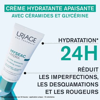 Crème Visage Peaux Desséchées Apaisante et Hydratante Hyseac URIAGE 