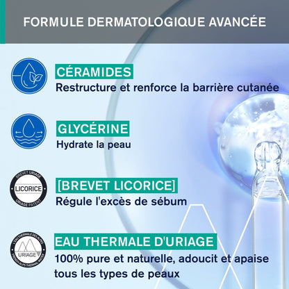Crème Visage Peaux Desséchées Apaisante et Hydratante Hyseac URIAGE 