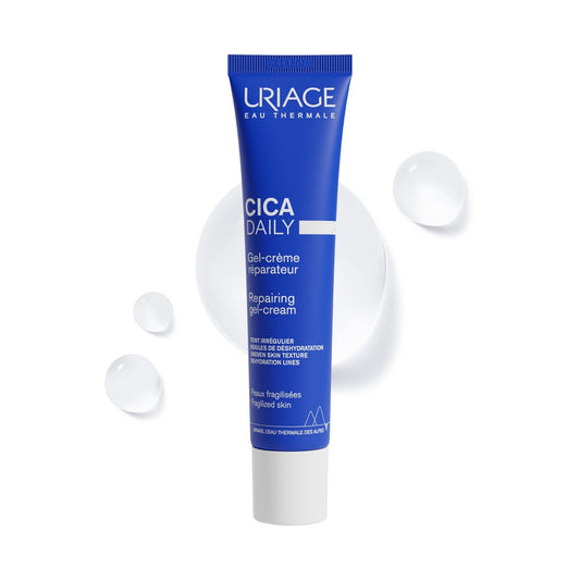 Gel Visage Bariederm Cica Daily Apaisant Réparateur URIAGE le tube de 40mL