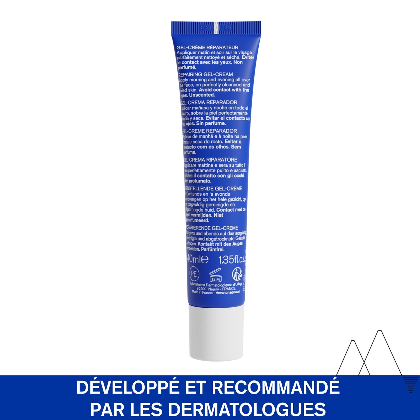 URIAGE Bariederm Cica Täglich beruhigendes, reparierendes Gesichtsgel