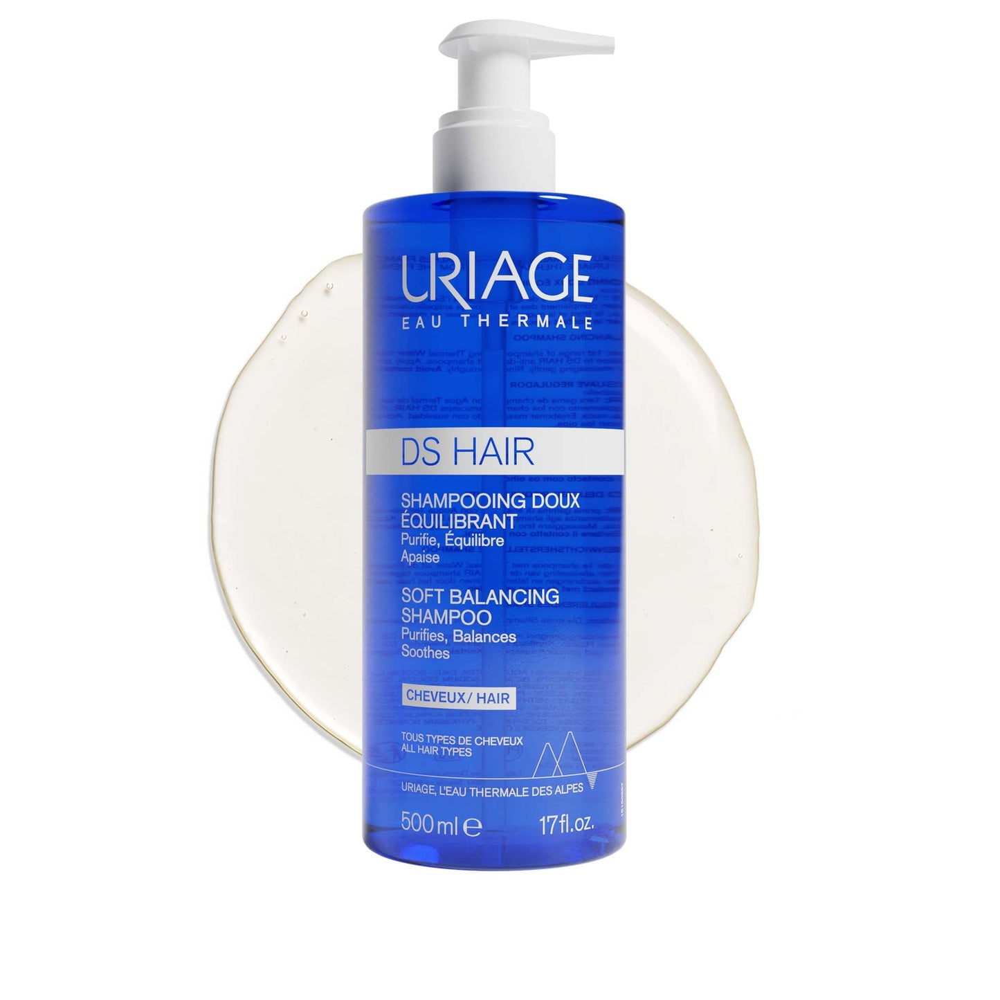 Shampoing Cheveux Normaux Doux Équilibrant Ds Hair URIAGE 