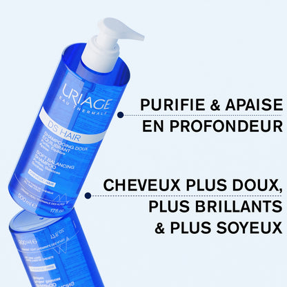 Shampoing Cheveux Normaux Doux Équilibrant Ds Hair URIAGE 