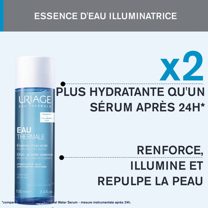 Soin Visage Femme Hydratant et Révélateur d'Éclat Essence d'Eau Thermale URIAGE
