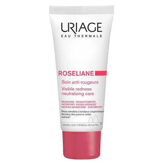 Crème Visage Peaux Sensibles Anti Rougeurs Roseliane Soin URIAGE le flacon de 40mL