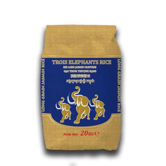 Long Fragrant Jasmine Rice THREE ELEPHANT