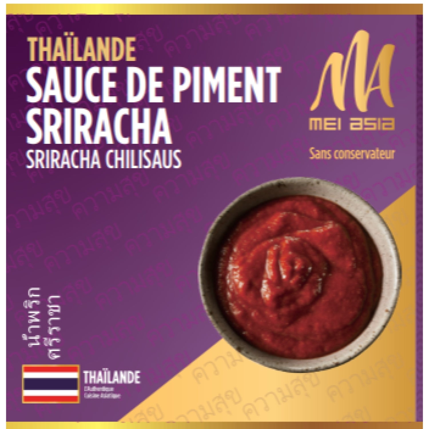 Sauce Piment Sriracha MEI ASIA 