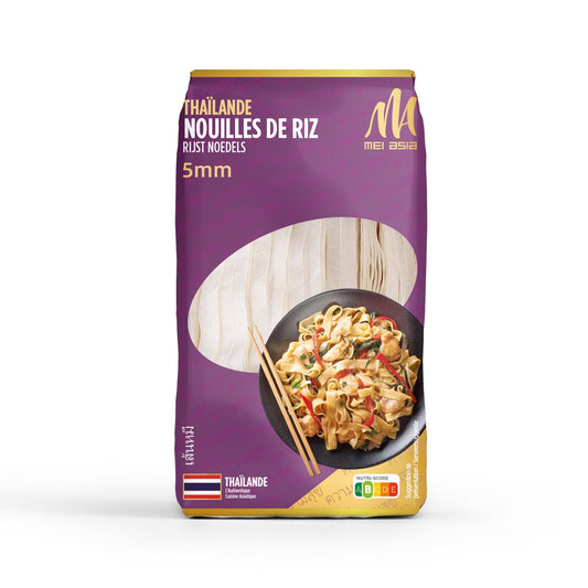 Vermicelle de Riz 5mm MEI ASIA le paquet de 375g
